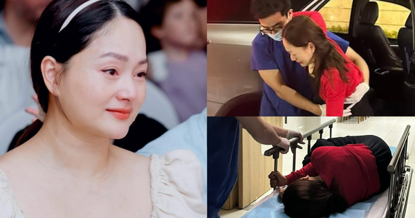 Lộ hình ảnh diễn viên Lan Phương nhập viện trong tình trạng đau đớn