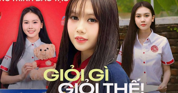 Xuất hiện trên poster của Đại học Ngoại thương, nữ sinh bất ngờ gây sốt MXH: Xinh gái còn học giỏi, đã thế còn có tài lẻ như này đây!