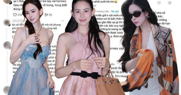 Cây đồ hiệu tiền tỷ khiến Hương Liên vướng bão thị phi, bị nghi dùng đồ fake: Chính chủ lên tiếng