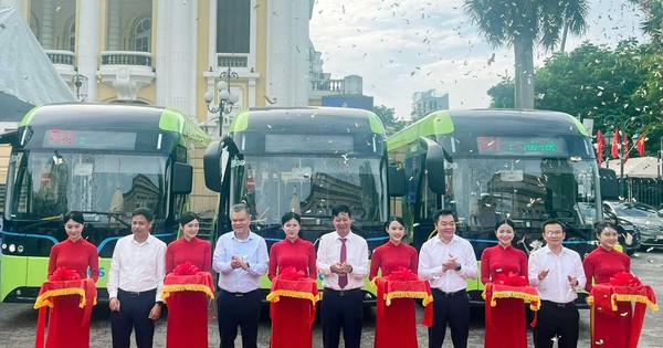 Tỷ phú Phạm Nhật Vượng khai trương tuyến buýt điện mới, miễn phí hoàn toàn cho người dân và du khách tham quan thủ đô ngay trước thềm đại lễ của dân tộc