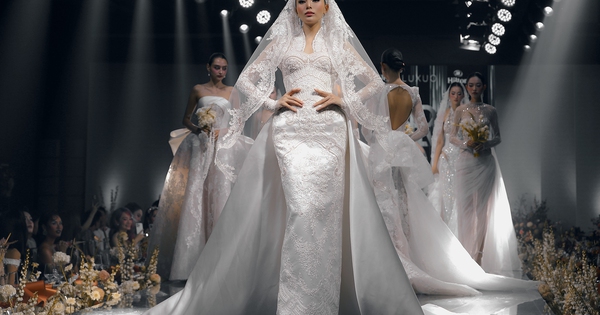 NTK yêu thích của nhiều sao hạng A trình làng BST váy cưới mới: Hoa hậu Kỳ Duyên đảm nhiệm vị trí quan trọng