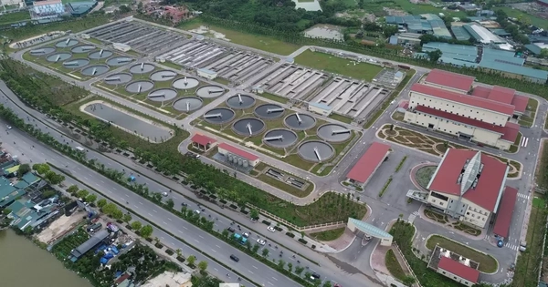 Những công nghệ thi công hiện đại được áp dụng tại nhà máy xử lý nước thải lớn nhất miền Bắc mới khánh thành