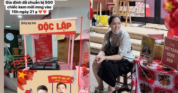 Vợ chồng Duy Mạnh trang hoàng nhà mặt phố để mời bà con đi xem tổng hợp luyện A80 ghé thăm, tặng 500 chiếc kem!