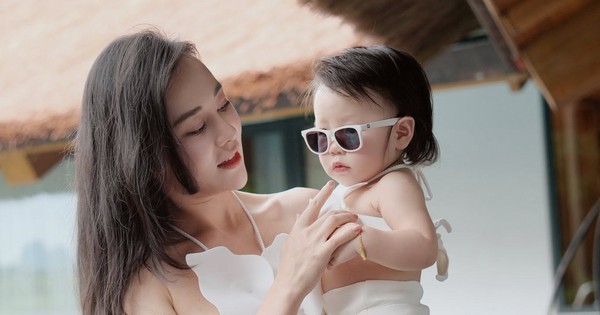 "Phu nhân hào môn" Phương Oanh tung bộ ảnh đồ đôi bên con gái, netizen tấm tắc khen: Con gái giống cha giàu ba họ