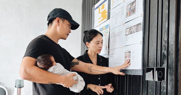 Choáng với lịch trình chăm con của vợ chồng Huy Trần – Ngô Thanh Vân: Một ngày 24 tiếng, ngủ, bú sữa chuẩn từng giây