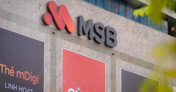 Ngày 9/9, MSB chốt danh sách cổ đông nhận cổ tức bằng cổ phiếu tỉ lệ 20%