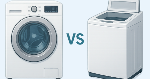 Máy giặt cửa ngang và máy giặt cửa trên: Loại nào tiết kiệm điện, nước hơn?
