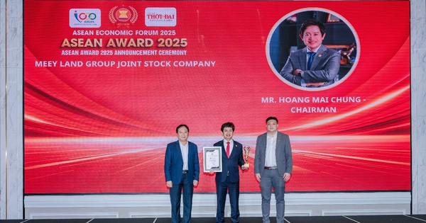 Chủ tịch Hoàng Mai Chung được vinh danh Top 10 Nhà lãnh đạo giỏi ASEAN Award 2025