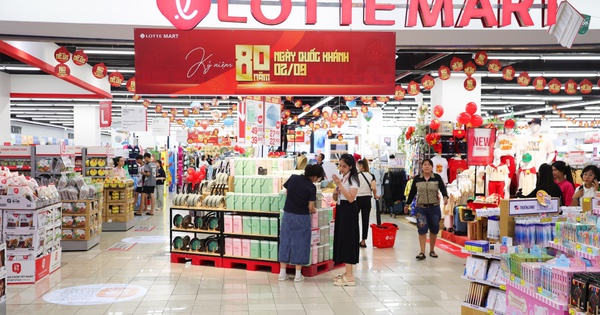 “Đại tiệc” mua sắm 2/9 tại LOTTE MART: Ưu đãi lớn, lan tỏa niềm tự hào Việt