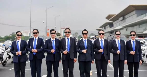 Đội hình nữ "đặc vụ" tham gia bảo vệ an ninh, an toàn tuyệt đối Đại lễ 2/9