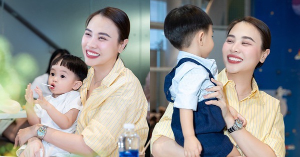 Nghe cách Đàm Thu Trang giảng giải sau khi con khóc lóc ăn vạ: Dân mạng khen Cường Đô La đã cưới đúng người