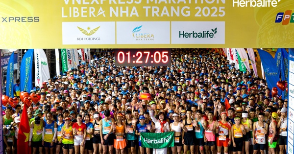 Herbalife Việt Nam 4 năm liền đồng hành VnExpress Marathon Nha Trang
