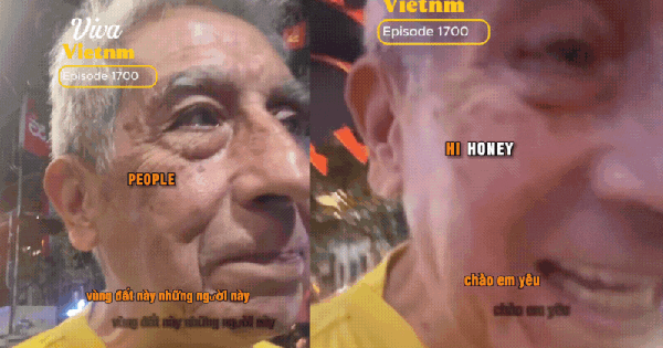 Cụ ông xúc động nhắn nhủ người thương giữa Hà Nội rợp trời cờ hoa: "Em yêu à, ở đây họ có một tình yêu to lớn, sâu sắc dành cho đất nước!"