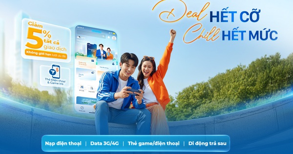 Nạp điện thoại, thẻ game – Hoàn ngay 5% cùng Sacombank Pay