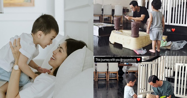 Ông xã thiếu gia của ngọc nữ showbiz, là một trong những người thừa kế gia tộc hàng nghìn tỷ vẫn tự tay chăm con từ nhỏ đến lớn