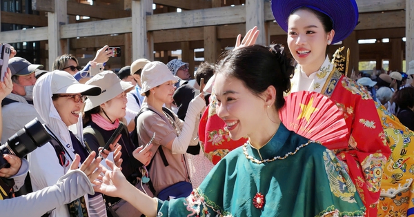 CEO Sen Vàng Phạm Kim Dung và Hoa hậu Thanh Thủy rạng rỡ với áo dài, cổ phục Việt Nam tại sự kiện ở Nhật Bản: Phong cách được đánh giá cao