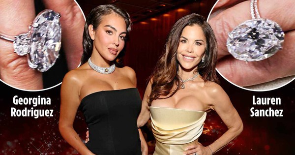 Vợ sắp cưới của Ronaldo phô trương nhẫn đính hôn kim cương triệu đô, so bì cùng vợ tỷ phú Jeff Bezos gây choáng