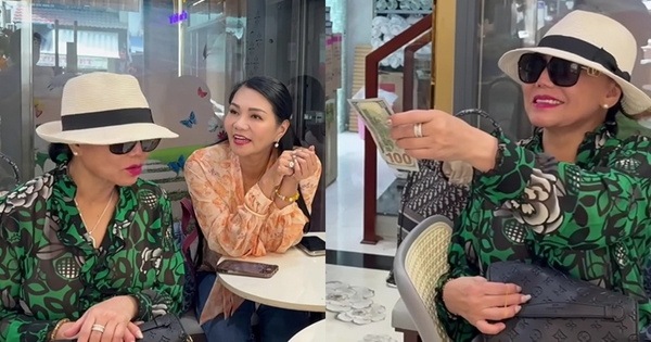 Thanh Tuyền thăm nhà mặt tiền TP.HCM 50 tỷ của con dâu, rút thẳng 100 USD cho 1 người