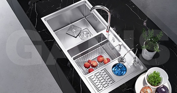 Chậu rửa bát 1 hố hay 2 hố – đâu là sự lựa chọn hợp lý cho căn bếp của bạn?