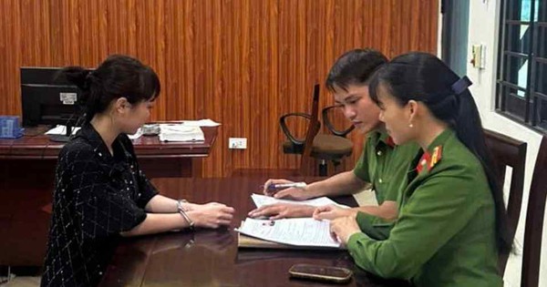 Đối tượng Ngô Thị Oanh ra đầu thú sau 10 ngày trốn sang Campuchia