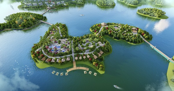 "Đảo giữa hồ" sở hữu vị trí đắc địa, cách Hà Nội chưa đến 100km, du khách nhận xét: Sơn thuỷ hữu tình