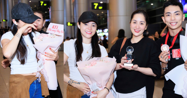 Ảnh nét căng: Bạn diễn của Phan Hiển nghẹn ngào khóc khi cầm huy chương thế giới, nhan sắc mẹ đơn thân gây sốt!