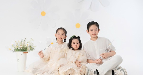 3 nhóc tỳ đáng yêu đẹp như tranh vẽ nhà Khánh Thi - Phan Hiển