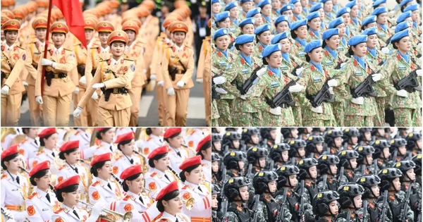 Những "bông hồng thép" trong lễ diễu binh trên Quảng trường Ba Đình