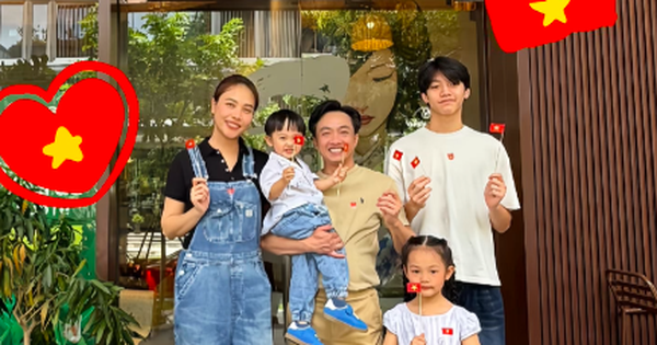 Vợ chồng Quốc Cường – Đàm Thu Trang chia sẻ ảnh mừng Quốc khánh 2/9, visual của Subeo lại gây sốt