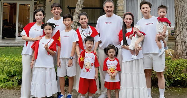 Đại gia đình 4 thế hệ nhà Minh Nhựa hưởng ứng đại lễ 2/9: Bất ngờ nhất là nhan sắc của "cụ ngoại" - phu nhân ông trùm ngành nhựa