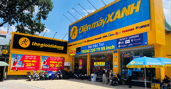 Thế Giới Di Động và Điện máy Xanh tăng trưởng doanh thu 15% dù đóng hơn 150 cửa hàng