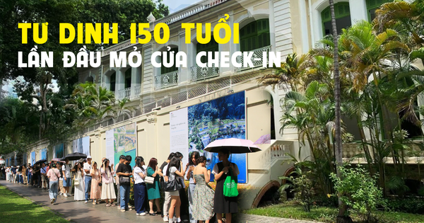 Tư dinh 150 tuổi lần đầu mở cửa để người dân vào check-in: Biểu tượng kiến trúc Đông Dương, dân tình nô nức dậy từ 5 giờ sáng xếp hàng