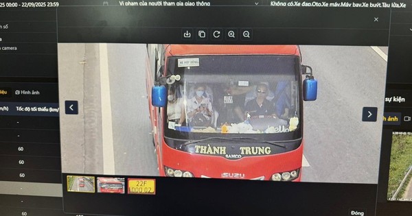 Từ camera AI, Cục CSGT cảnh báo hàng triệu tài xế