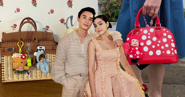 Phú bà khoe túi: Vợ đại gia Thái Lan không quan tâm túi hiệu gì, nhưng charm nhất định phải gắn