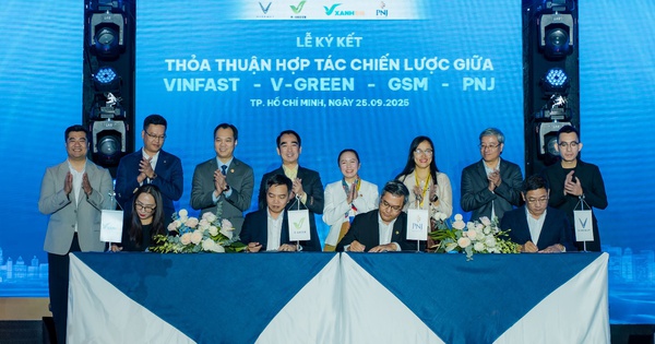 PNJ hợp tác cùng VinFast, GSM, V-Green thúc đẩy giao thông xanh trong doanh nghiệp