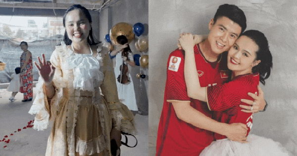 Vợ Duy Mạnh hoá "quý tộc" mừng sinh nhật chồng nhưng spotlight thuộc về đôi dép lạc quẻ và căn biệt thự phố cổ