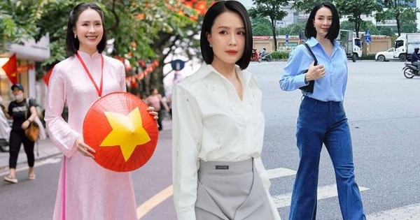 Hồng Diễm được khen không ngớt về nhan sắc tuổi 42, phong cách thời trang cực trẻ trung và thanh lịch