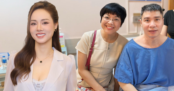 MC Thảo Vân thăm NSND Công Lý khi bạo bệnh, vợ hiện tại có động thái khiến dân mạng tấm tắc: Có phúc!