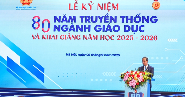Lễ kỷ niệm 80 năm truyền thống ngành Giáo dục và khai giảng năm học 2025 - 2026