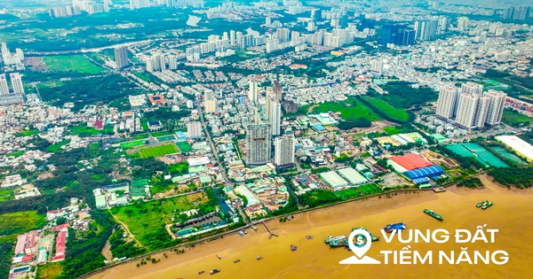 Toàn cảnh khu vực được Masterise đề xuất xây cầu 2 tầng đầu tiên ở TP.HCM, nối khu nhà giàu Phú Mỹ Hưng với sân bay Long Thành