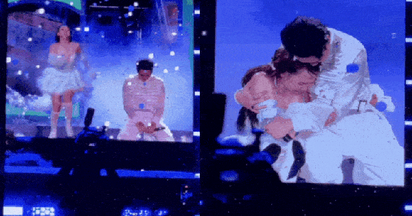 Công chúa chạy vội ngã thẳng vào hoàng tử SOOBIN, khoảnh khắc vỗ về khiến netizen vừa cười vừa thương!