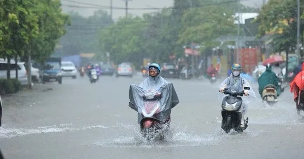 Hoàn lưu bão gây mưa dông, lốc và gió giật mạnh trên nhiều khu vực ở Bắc Bộ