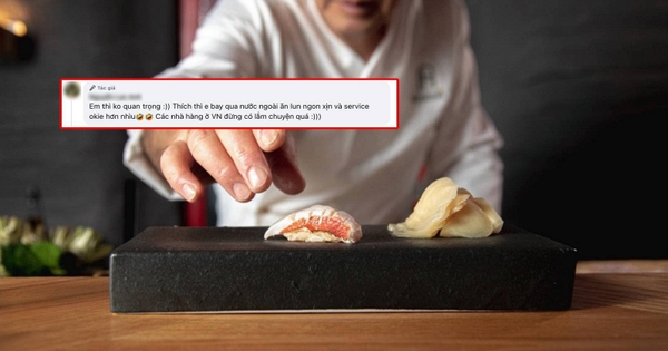 Đi ăn omakase phải cọc trước 1 triệu, khách nữ gây tranh cãi khi nói các nhà hàng ở Việt Nam "đừng có lắm chuyện quá"
