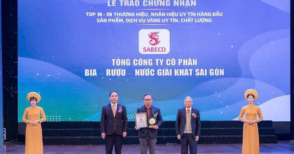 Bia Saigon Special đạt danh hiệu uy tín về chất lượng sản phẩm