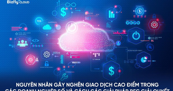 Nguyên nhân gây nghẽn giao dịch cao điểm trong các doanh nghiệp số và cách các giải pháp Bizfly Cloud giải quyết
