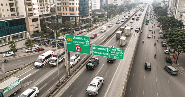 Đường thông thoáng khi Hà Nội cấm xe tải từ 2 tấn vào nội đô ban ngày