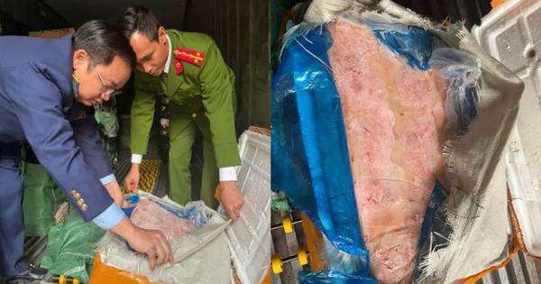 Phát hiện 10 tấn xúc xích, nầm lợn không rõ nguồn gốc tại kho đông lạnh ở Hà Nội