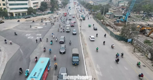 Hầm chui nút giao Giải Phóng - Kim Đồng sẽ thông xe ngày 10/2