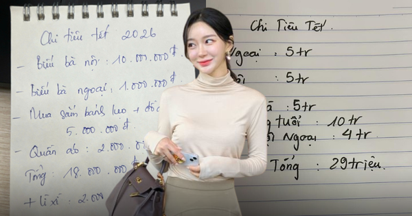 Tết này chỉ dám tiêu 30 triệu