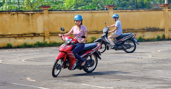 Thay đổi quan trọng mà người sắp thi bằng lái xe máy phải biết